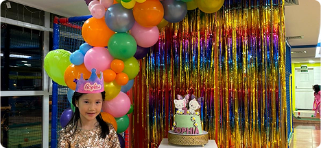 Local para celebración de cumpleaños infantiles