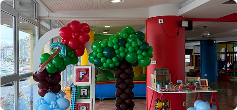 Local para celebración de cumpleaños infantiles